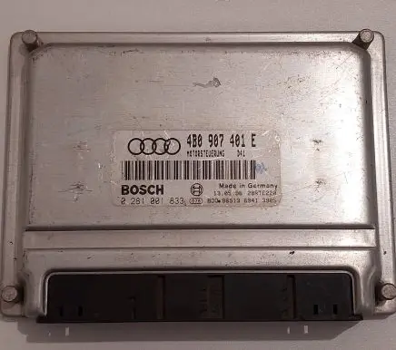 Audi A6 S6 C5 4B Engine control unit/module 4B0907401E 28RTE220 B0SCH