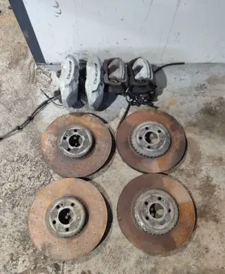 Mercedes-Benz E AMG W213 Brake discs and calipers set 1802300731 1802300691 54963B