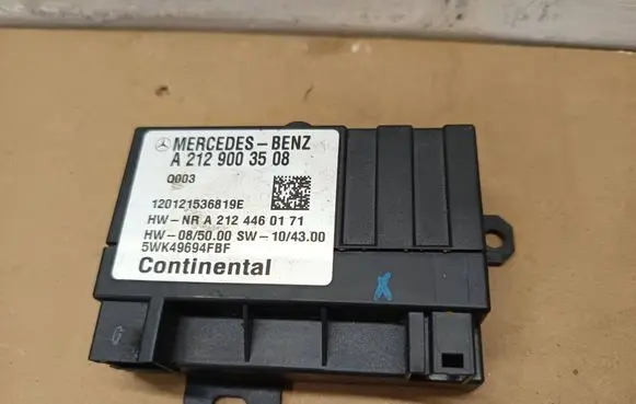 Mercedes-Benz E W212 Fuel injection pump control unit/module A2129003508 120121536819E A2124460171