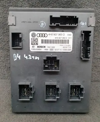 Audi A8 S8 D4 4H Comfort/convenience module 4H0907063D