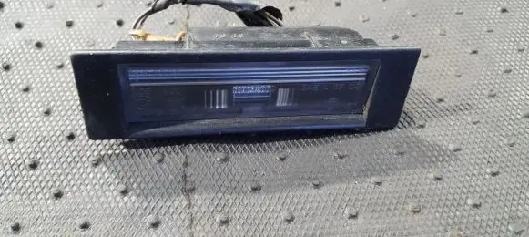 Number plate light
