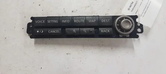 Nissan X-Trail T30 Head unit multimedia control 28395 T3100034A00001