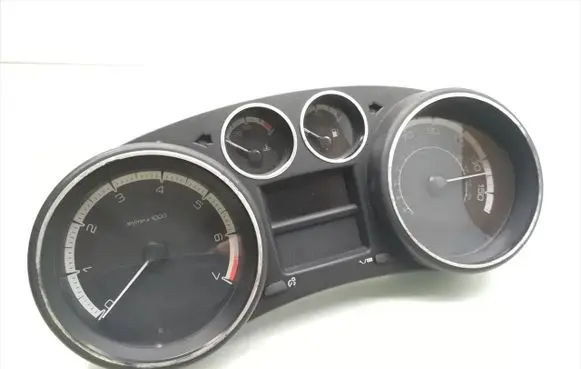 Peugeot 308 Speedometer (instrument cluster) 9665107780 610338