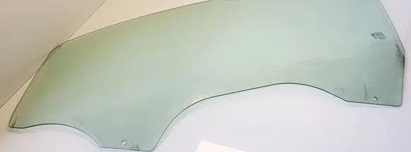 Opel Corsa D Front door window/glass (coupe) 