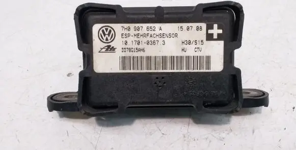 Audi Q7 4L ESP acceleration yaw rate sensor 7H0907652A