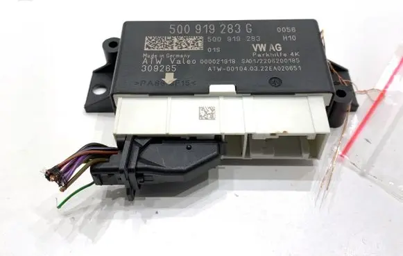 Skoda Fabia Mk3 (NJ) Parking PDC control unit/module 5Q0919283G