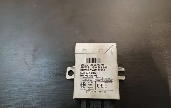 BMW 3 E46 Immobilizer control unit/module 61356905667 608377UTA YWC107130