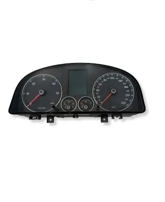 Volkswagen Touran I Speedometer (instrument cluster) 1T0920874A VDD02408 0977010149
