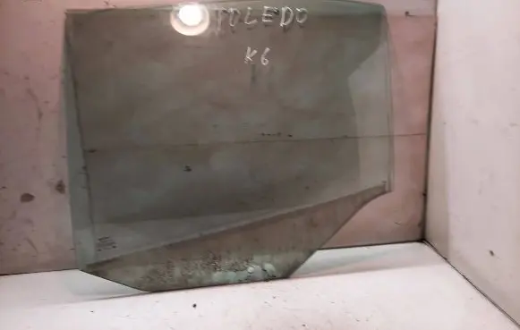 Seat Toledo II (1M) Rear door window glass 43R007022