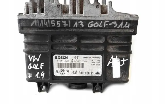 Volkswagen Golf III Engine control unit/module 030906026R