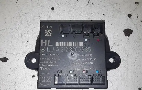 Mercedes-Benz E W211 Door control unit/module a2128203985