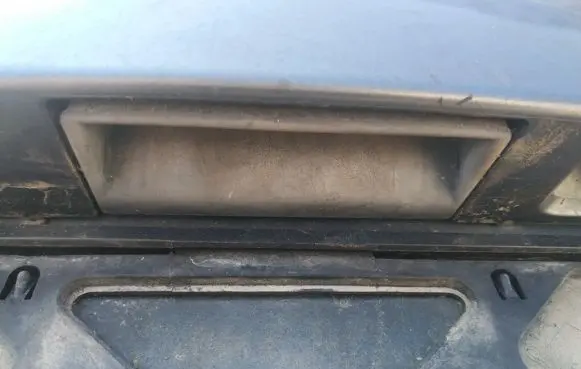 Peugeot 207 Tailgate/trunk/boot exterior handle