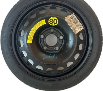 Opel Meriva B R12 spare wheel