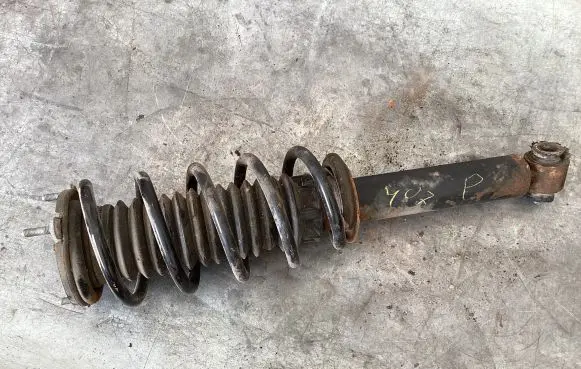 Peugeot 407 Front shock absorber with coil spring 8665