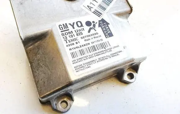 Opel Astra H Airbag control unit/module 13191825