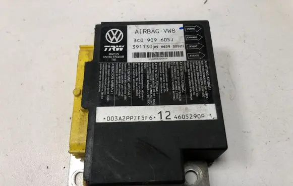 Volkswagen PASSAT B6 Airbag control unit/module 3C0909605J