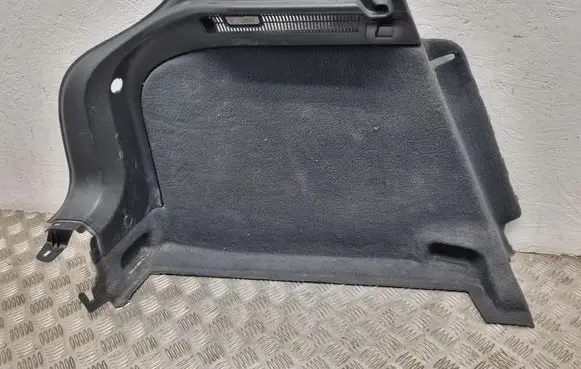 Audi A3 S3 8P Trunk/boot side trim panel 8P3863879