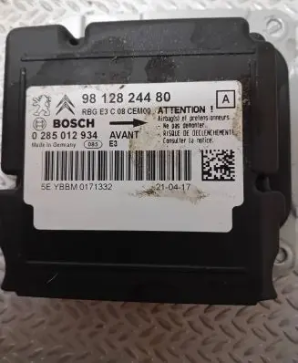 Citroen C4 Cactus Airbag control unit/module 9812824480 0285012934