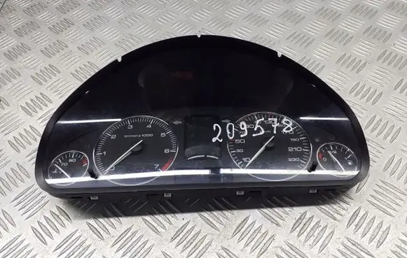 Peugeot 407 Speedometer (instrument cluster) 9646259480
