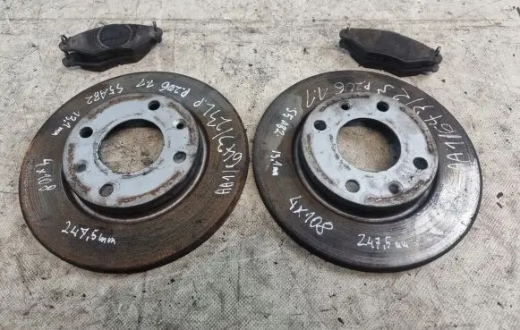 Peugeot 206 Front brake disc