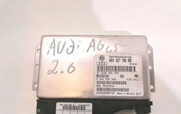 Audi A6 S6 C5 4B Gearbox control unit/module 4B0927156BB ZF6058006035