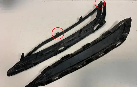 Audi Q7 4M Front bumper lower grill 4M0807749A 4M0807157A