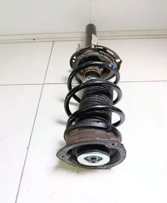 Front shock absorber with coil spring