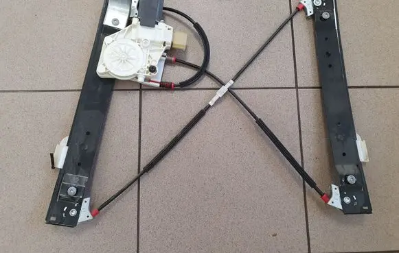 Ford S-MAX Rear door window regulator with motor 6M21U27000BR