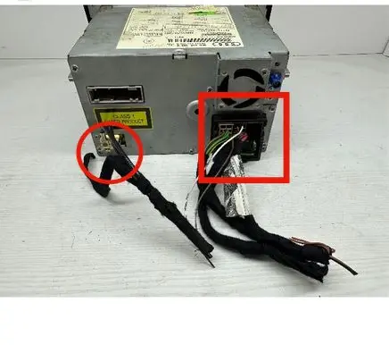 Audi A4 S4 B7 8E 8H EUR ISO radio connector 113550351 8E0035192C
