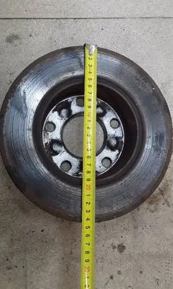 Volkswagen PASSAT B5.5 Rear brake disc
