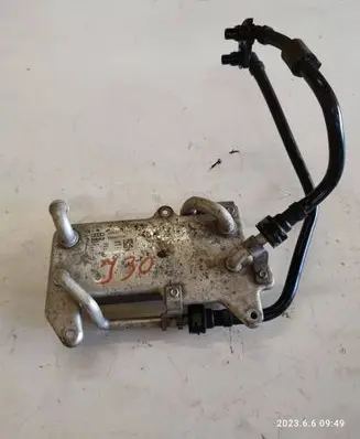Audi Q7 4M Transmission/gearbox oil cooler 4M0317021G 4M0317801C