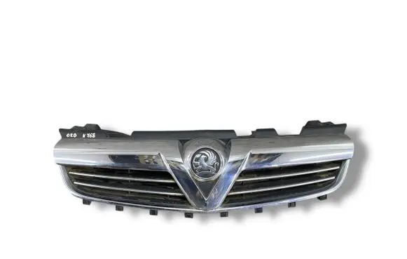 Front bumper upper radiator grill