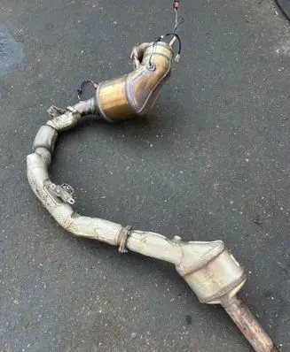 Audi Q5 SQ5 8R Catalyst/FAP/DPF particulate filter 4H0131765B 4G0131703M 4H0131703P