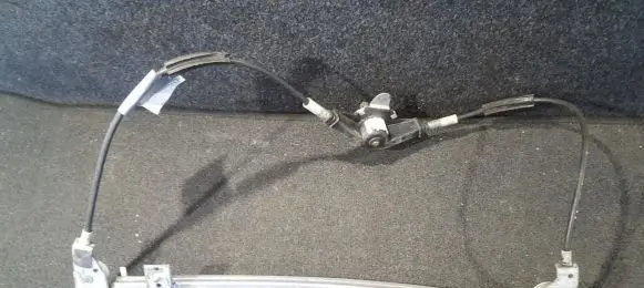 Sliding door window regulator with motor