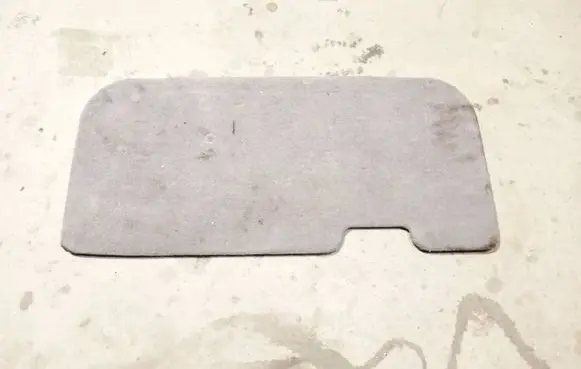 Mazda MPV Trunk/boot mat liner 