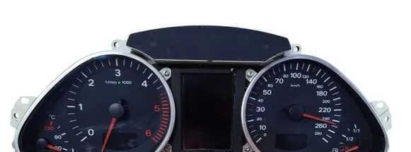 Audi A6 S6 C6 4F Speedometer (instrument cluster) 4F0920901C