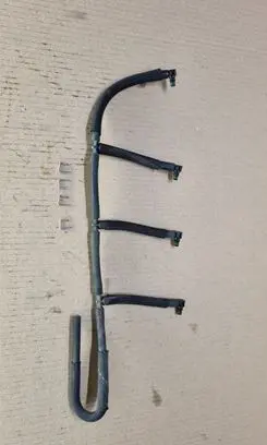 Volkswagen Golf VI Fuel return line/hose 