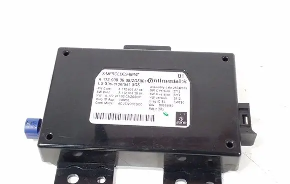 Mercedes-Benz E W212 Other control units/modules A1729000608