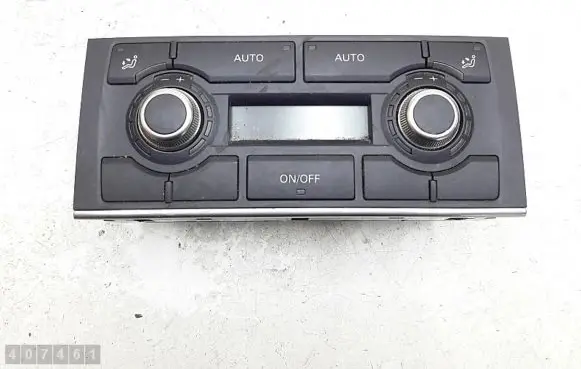 Audi A8 S8 D3 4E Climate control unit 4e0919158f