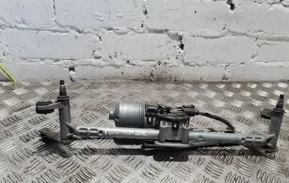 Volkswagen Polo V 6R Front wiper linkage and motor 0390241566 6R1955119