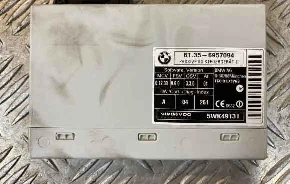 Keyless (KESSY) go control unit/module