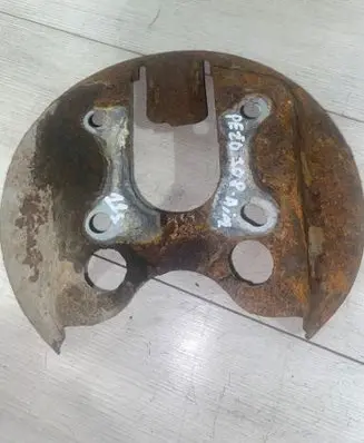 Peugeot 308 Front brake disc dust cover plate 