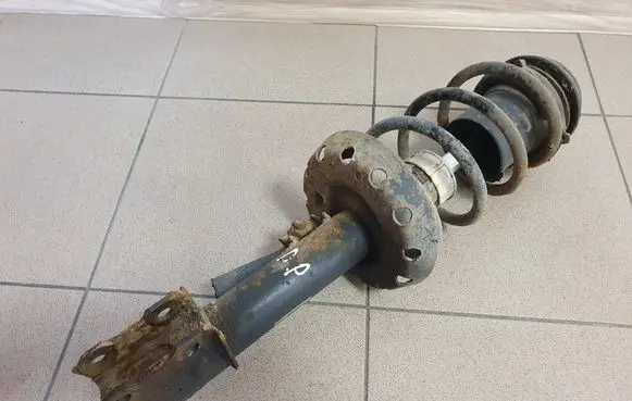 Opel Zafira A Front shock absorber with coil spring