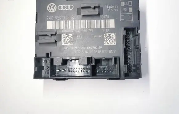 Audi A4 S4 B8 8K Door control unit/module 8K0959793B