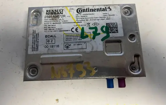Renault Clio IV Fuse box set 2591A9672R