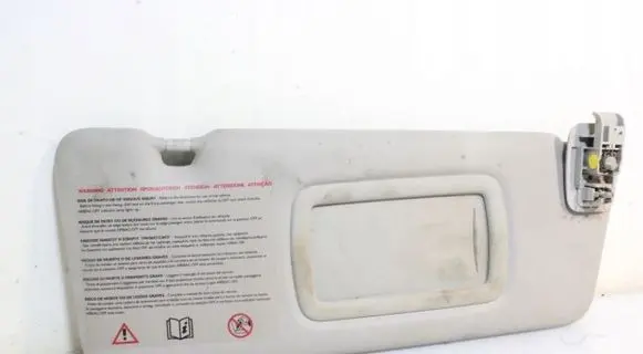 Sun visor clip/hook/bracket