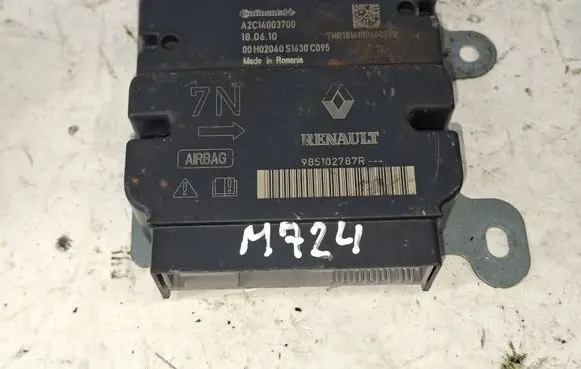 Dacia Sandero II Airbag control unit/module 985102787R A2C14003700