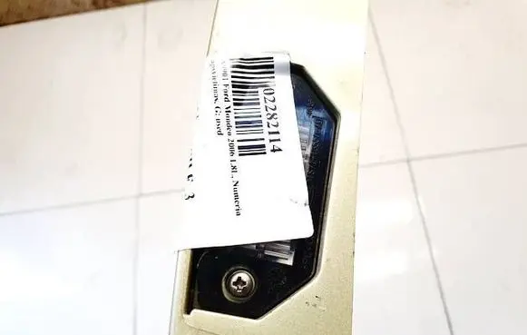 Number plate light
