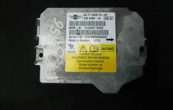 Mini One - Cooper Coupe R56 Airbag control unit/module 3428715