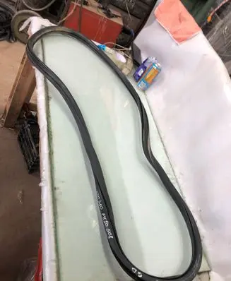 Peugeot 508 II Rear door rubber seal (on body) 9813388380